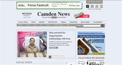 Desktop Screenshot of camdenarknews.com