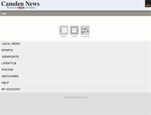 Tablet Screenshot of camdenarknews.com